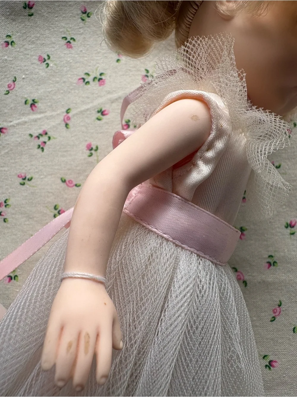 Vintage 1980’s  Effanbee “Lil Innocents” Michelle Ballerina Collectible Doll